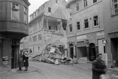 Das beschädigte Kirms-Krackow-Haus